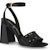 (W) Louis Vuitton Shake 'Smooth Patent Gold Buckle Hitam' Sandal 1AB2MQ