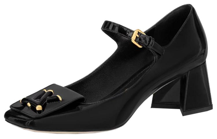 (Women) Louis Vuitton Shake High Heel 5.5cm 'Black' 1ABUNP