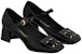 (W) Louis Vuitton Shake Tumit Tinggi 5.5cm 'Hitam' 1ABUNP