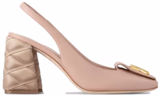 Order LOUIS VUITTON Shake 羊皮 方頭松緊帶 粗跟 高跟鞋 8.5cm 女款 米色玫瑰色