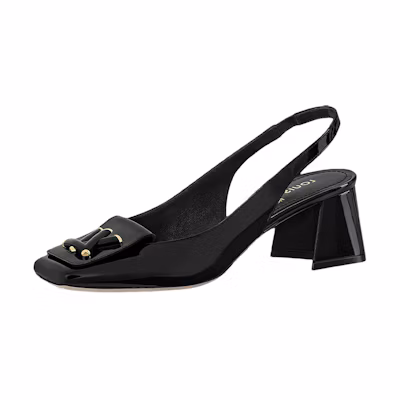 (W) LV Shake High Heels 'Black Patent Leather Buckle'