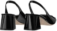 Lookbook (W) Louis Vuitton Shake Kasut Tumit Tinggi 'Kulit Hitam Berkilat dengan Gesper' 1AB0TN