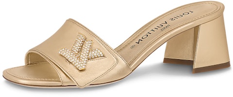 (Women) Louis Vuitton Shake Mule 'Gold' 1AB2PW (Women) Louis Vuitton Shake Mule 'Gold' 1AB2PW