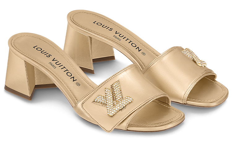 Lookbook (Women) Louis Vuitton Shake Mule 'Gold' 1AB2PW