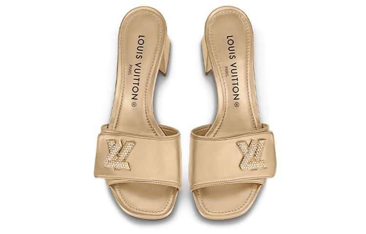 Shop (Women) Louis Vuitton Shake Mule 'Gold' 1AB2PW