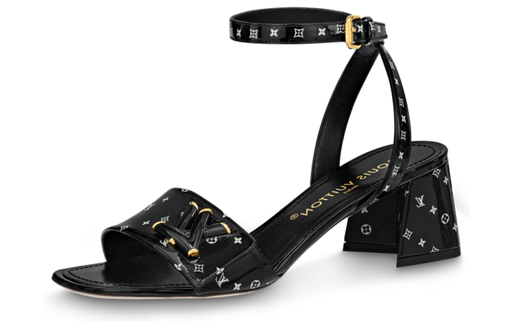 (Women) Louis Vuitton Shake Sandal 'Black Buckle' 1ABHVA