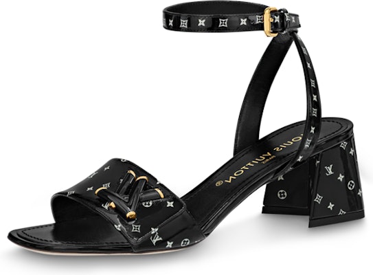 (Women) Louis Vuitton Shake Sandal 'Black Buckle' 1ABHVA Buy (Women) Louis Vuitton Shake Sandal 'Black Buckle' 1ABHVA
