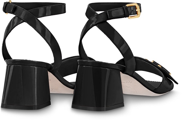 (Women) Louis Vuitton Shake Sandal 'Black Leather Buckle' 1AB0YN Lookbook (Women) Louis Vuitton Shake Sandal 'Black Leather Buckle' 1AB0YN