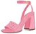 (W) Louis Vuitton Shake Sandal 'Kulit Merah Jambu dengan Gesper Emas' 1AB2NZ