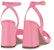 (W) Louis Vuitton Shake Sandal 'Kulit Merah Jambu dengan Gesper Emas' 1AB2NZ