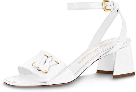 (W) Louis Vuitton Shake Sandal 'Heels Blok Gesper Putih' 1AB0Z2 Buy (W) Louis Vuitton Shake Sandal 'Heels Blok Gesper Putih' 1AB0Z2