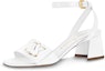 Buy (W) Louis Vuitton Shake Sandal 'Tumit Blok Gesper Putih' 1AB0Z2