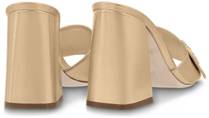 (Women) Louis Vuitton Shake Slides 'Gold Open-Toe' 1AB1KF Shop (Women) Louis Vuitton Shake Slides 'Gold Open-Toe' 1AB1KF