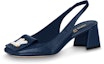 Buy (W) Louis Vuitton Shake Slingback Pumps 'Navy - Biru' 1ABH7X