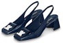 Lookbook (W) Louis Vuitton Shake Slingback Pumps 'Navy - Biru' 1ABH7X