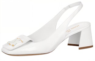 (Women) Louis Vuitton Shake Slingback Pumps 'White' 1ABH59 (Women) Louis Vuitton Shake Slingback Pumps 'White' 1ABH59