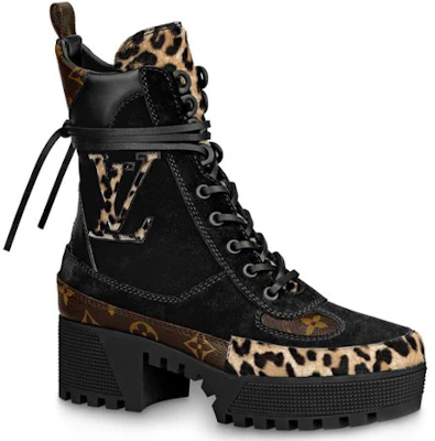 (W) Botas Louis Vuitton Martin 'Leopardo Negro' 1A5NNT Order (W) Botas Louis Vuitton Martin 'Leopardo Negro' 1A5NNT