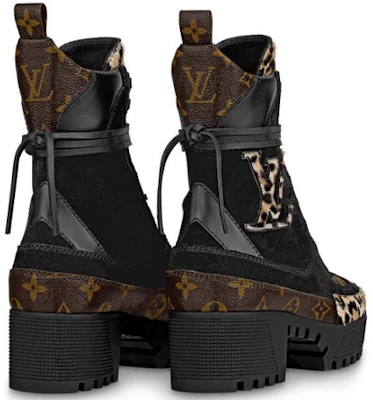 (W) Botas Louis Vuitton Martin 'Leopardo Negro' 1A5NNT Shop (W) Botas Louis Vuitton Martin 'Leopardo Negro' 1A5NNT