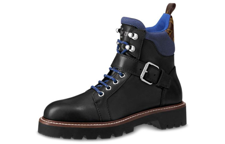 (W) LV shoes Martin boots 'Blue Black'