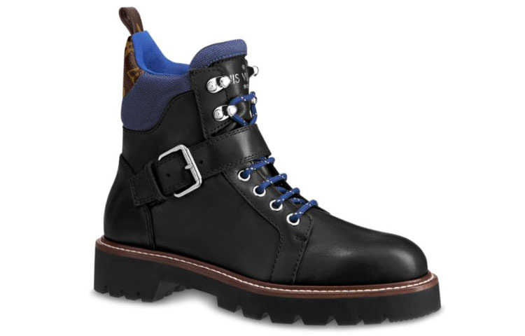 (W) LV shoes Martin boots 'Blue Black' 圖 2