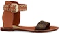(W) Kasut Louis Vuitton Passenger Flat Sandal 'Coklat' 1A63ZX