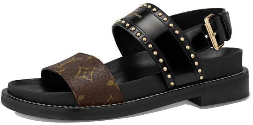 (Women) Louis Vuitton shoes Sports sandals 'Black Brown' 1A65ZP Buy (Women) Louis Vuitton shoes Sports sandals 'Black Brown' 1A65ZP