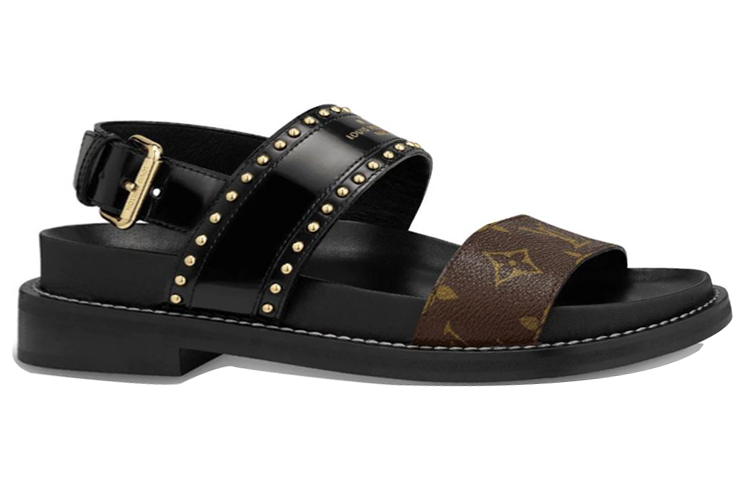 Order (W) Sandales de sport Louis Vuitton ''Noir Marron''. 1A65ZP