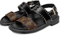 (W) Sandal Sukan Louis Vuitton 'Hitam Coklat' 1A65ZP