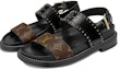 Lookbook (W) Sandal Sukan Louis Vuitton 'Hitam Coklat' 1A65ZP