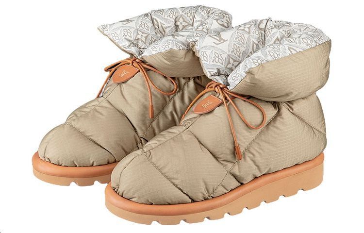 Lookbook (W) Boot Pendek Louis Vuitton 'Beige' 1A9RLO