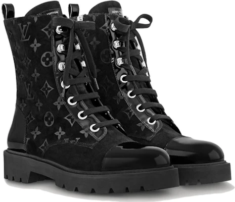 (W) Bottines Louis Vuitton ''Cuir Noir Martin'' 1AC6CQ Lookbook (W) Bottines Louis Vuitton ''Cuir Noir Martin'' 1AC6CQ