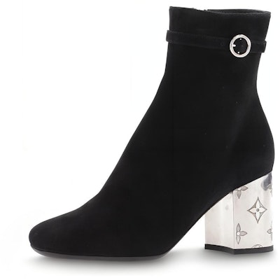 (Women) Louis Vuitton Short Boot 'Black Leather Zipper' 1AADZP Buy (Women) Louis Vuitton Short Boot 'Black Leather Zipper' 1AADZP