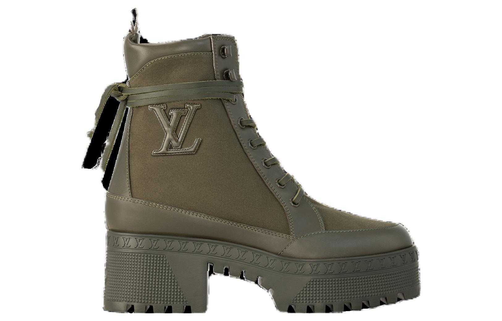 (W) LV Short Boot 'Khaki Green CMFT' 圖 2