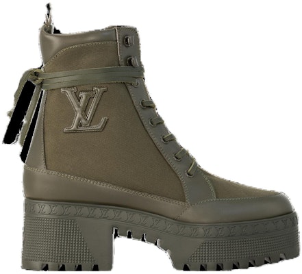 (Women) Louis Vuitton Short Boot 'Khaki Green Comfort' 1AC7S9 Order (Women) Louis Vuitton Short Boot 'Khaki Green Comfort' 1AC7S9