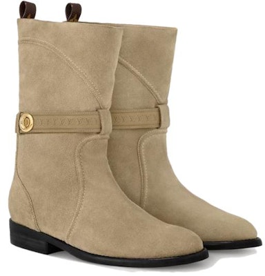(Women) Louis Vuitton Short Boot 'Light Brown Buckle' 1ACLAO Lookbook (Women) Louis Vuitton Short Boot 'Light Brown Buckle' 1ACLAO