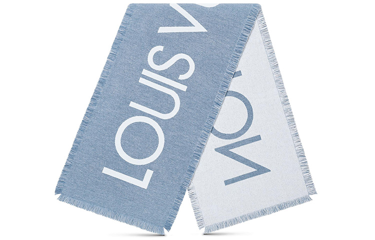 (Women) LOUIS VUITTON Short Tassel Cashmere Yarn Scarf M71579