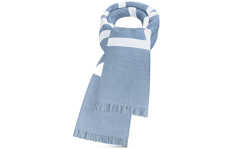 (Women) LOUIS VUITTON Short Tassel Cashmere Yarn Scarf M71579 圖 3