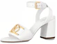 Buy (W) Louis Vuitton Sienna Sandalia de Tacón Alto de Cuero Moda 'Blanco' 1A8FWA