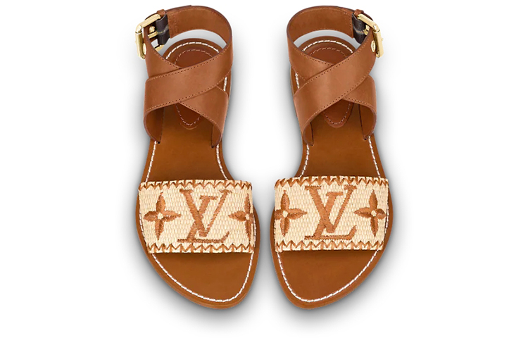 (W) LV Sienna Sandal 'Brown Yellow' 圖 3