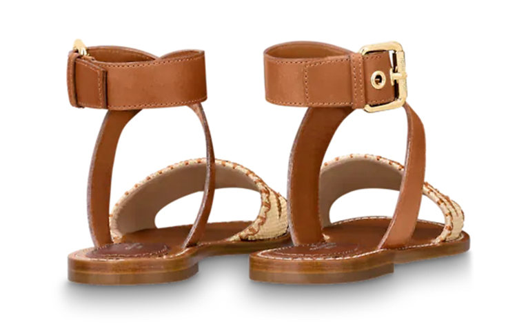 (W) LV Sienna Sandal 'Brown Yellow' 圖 4