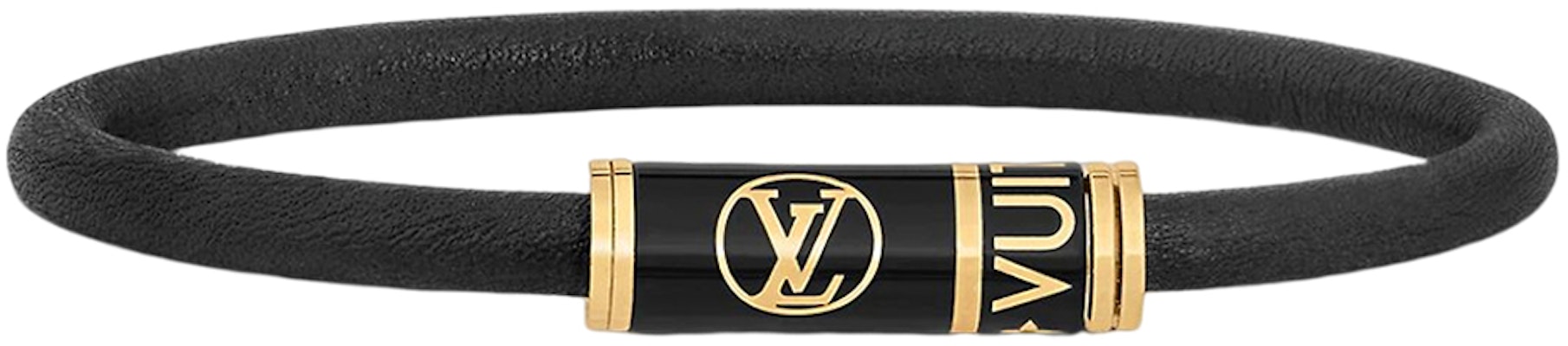 (W) Gelang Louis Vuitton Kulit dan Logam Wanita Hitam. M8133E Buy (W) Gelang Louis Vuitton Kulit dan Logam Wanita Hitam. M8133E