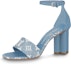 Buy (W) Louis Vuitton Silhouette 'Sandalia Azul con Hebilla de Mezclilla' 1AAZT0