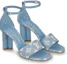 Shop (W) Louis Vuitton Silhouette ''Sandalo in Denim con Fibbia Blu'' 1AAZT0