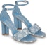 Shop (W) Louis Vuitton Silhouette 'Sandalia Azul con Hebilla de Mezclilla' 1AAZT0