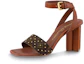 Buy (W) Louis Vuitton Silhouette ''Sandale en Cuir Tendance à Bride Unique'' Marron 1AAZVQ