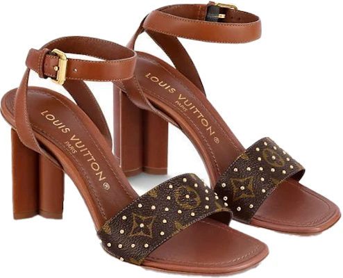 (W) Louis Vuitton Silhouette ''Sandale en Cuir Tendance à Bride Unique'' Marron 1AAZVQ Lookbook (W) Louis Vuitton Silhouette ''Sandale en Cuir Tendance à Bride Unique'' Marron 1AAZVQ