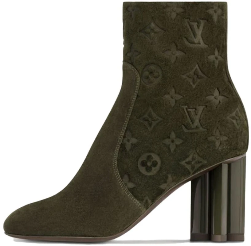 women-louis-vuitton-silhouette-monogram-embossed-suede-ankle-boot-8cm-green-1-abuwh