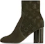 Buy (W) Louis Vuitton Silhouette ''Monogram Wildleder-Stiefelette 8cm Grün'' 1ABUWH