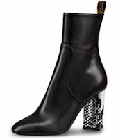 (Women) Louis Vuitton Silhouette Ankle Boot 'Black' 1A4VF7 (Women) Louis Vuitton Silhouette Ankle Boot 'Black' 1A4VF7