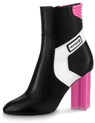 women-louis-vuitton-silhouette-ankle-boot-black-white-pink-1-a9-oa-2